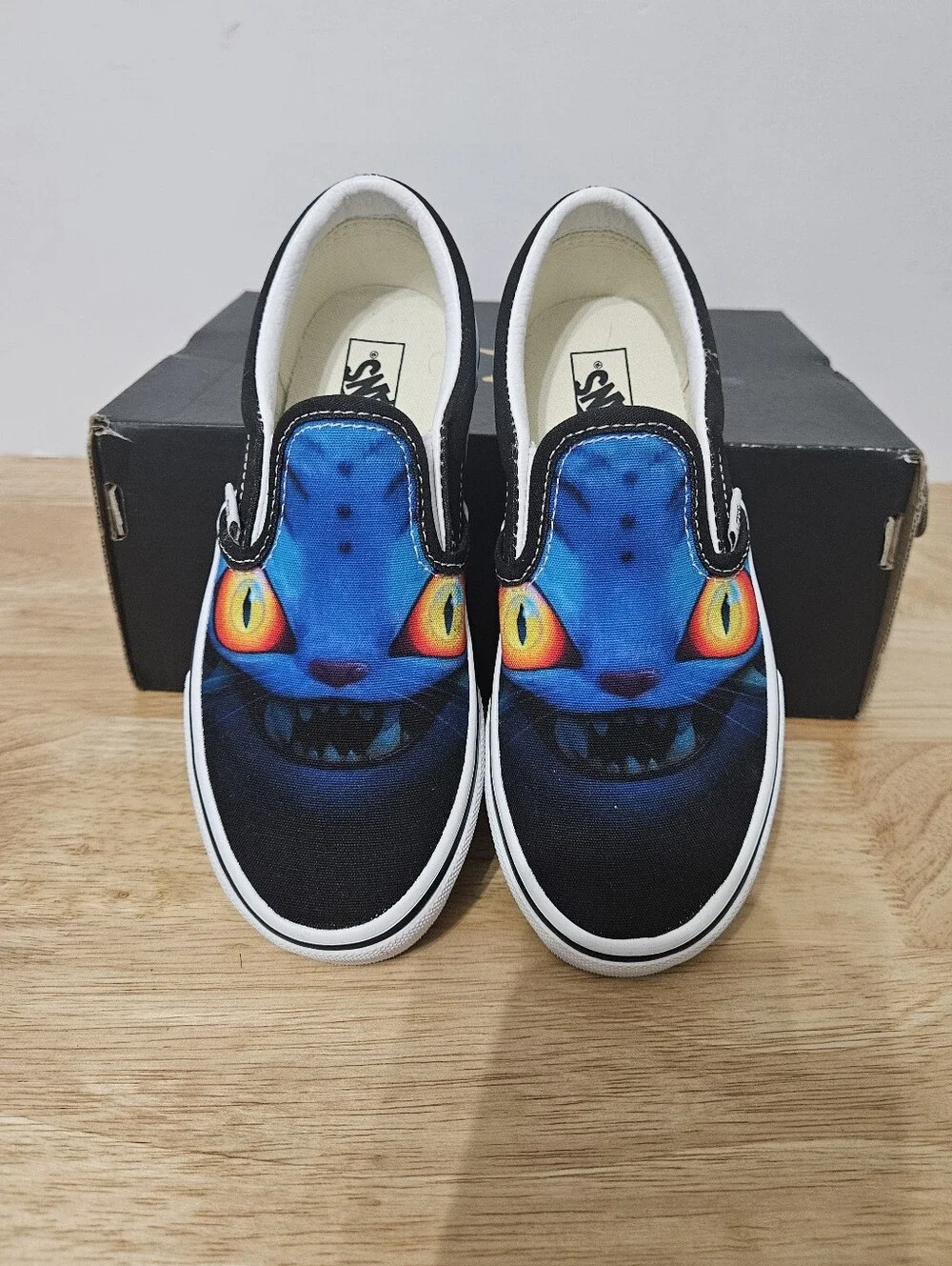 Vans Classic Slip On KPop Demon Hunters Derpy Tiger PS